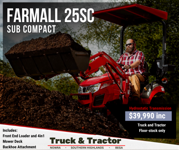 Farmall 25SC Facebook post